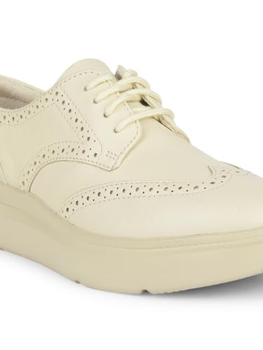 Hush Puppies Women Casual Lace Up Shoes - Off White (5Uk)