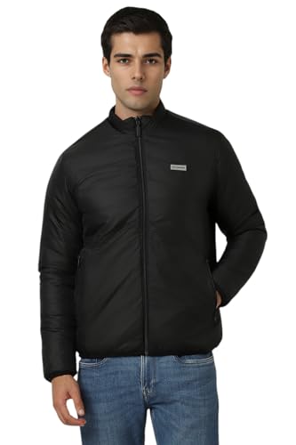 Van Heusen Men's A-Line Coat (VFJKABOF345922_Black