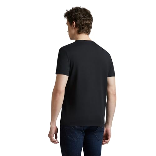 Pepe Jeans Men's Slim Fit T-Shirt (PM509806_Black
