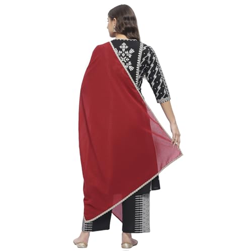 Biba Women Red Dupatta_Free Size