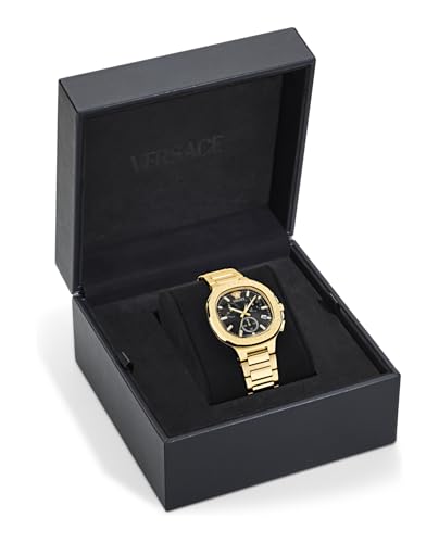 Versace Analog Black Dial Unisex's Watch-VEVCA0724