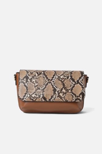 Women Brown Print Casual Sling Bag