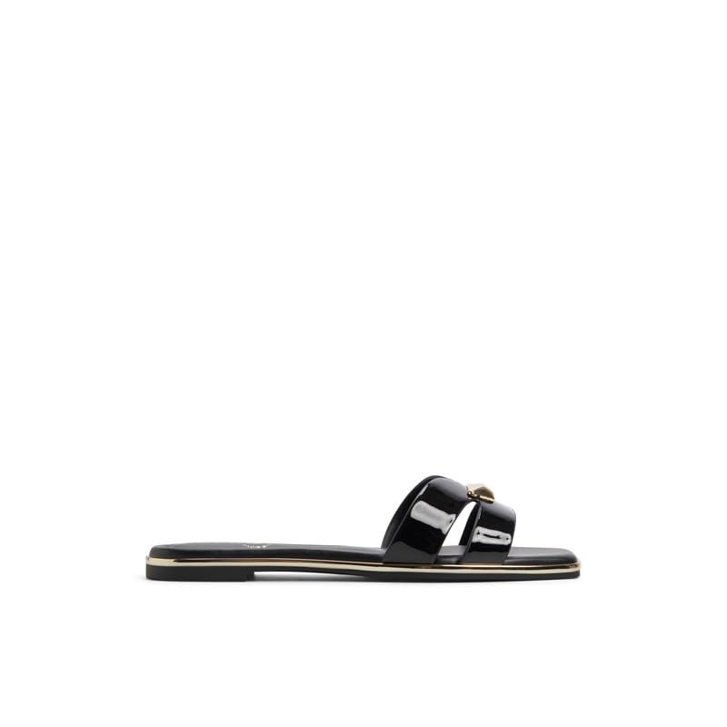 Aldo KHARINE-IN001 Women Black Flat Sandals