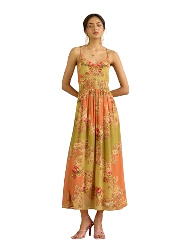 Aarke Ritu Kumar Green Sahas Long Dress
