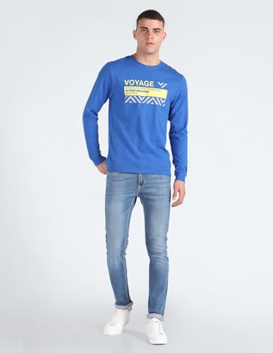 Graphic Print Cotton Sweatshirt