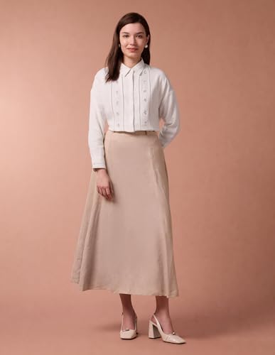U.S. POLO ASSN. Embroidery Ladder Lace Shirt (UWAW24SH146_White_XL)
