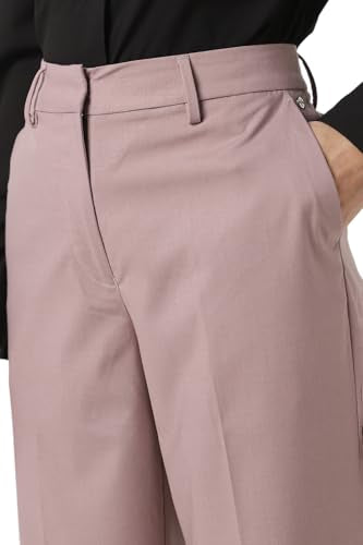 Van Heusen Women's Regular Casual Pants (VWTFCRGPF41454_Lilac