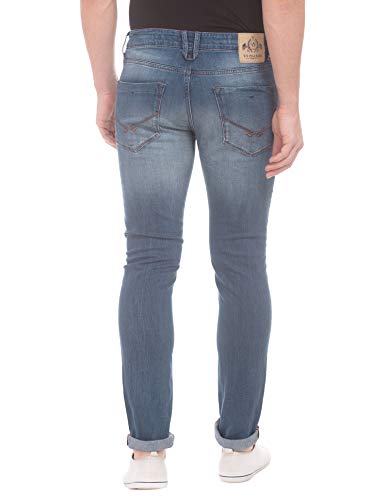 U.S. POLO ASSN. Men's Slim Fit Jeans (UDJC0035_Black_36W x 33L) | Rise Style: Mid Rise