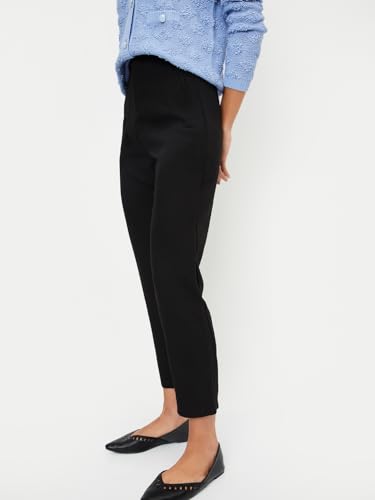 Max Women's Regular Casual Pants (SFB3507_Black