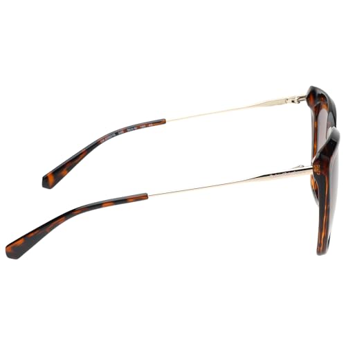 Calvin Klein Jeans|Brown Full Frame Cat-eye Sunglasses|100% UV Protected (Uv 400) Pink Gradient Faded Lens|Women's|Large|CKJ 22601 240 56 S