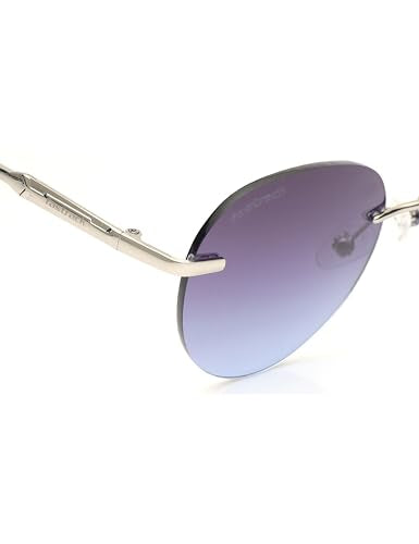 Fastrack Sunglasses |ROUND Silver |UV protected | Medium