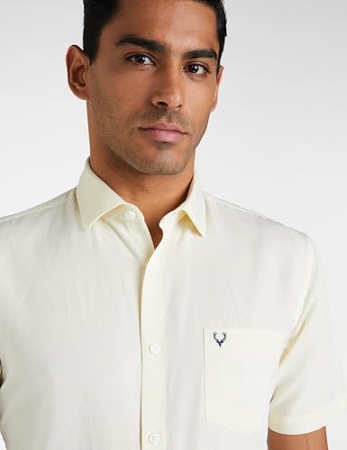 Allen Solly Mens Shirt Yellow