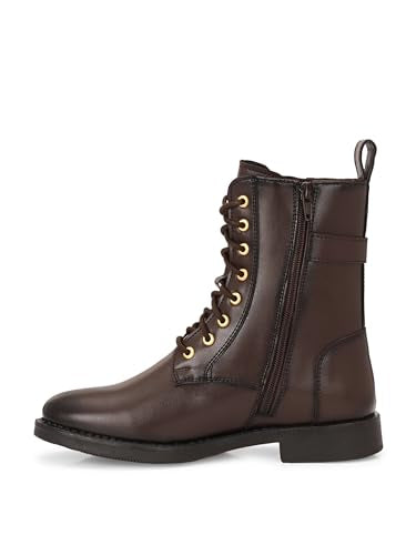 Delize Women Brown Ankle derby western boots 61912-39