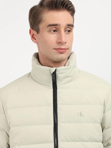 Calvin Klein Jeans Solid Regular Fit Polyester Jacket
