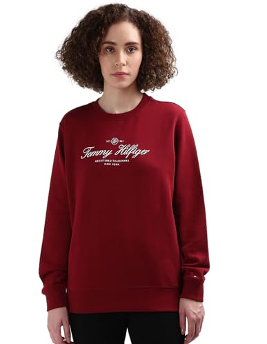 Tommy Hilfiger Womens White Color Sweatshirt L