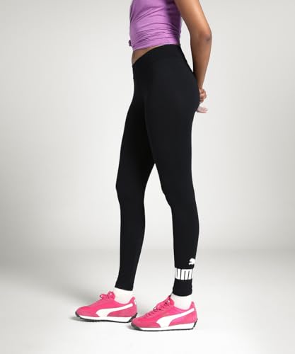 PUMA Women, ESS Logo Leggings, Black, M, (69142801)