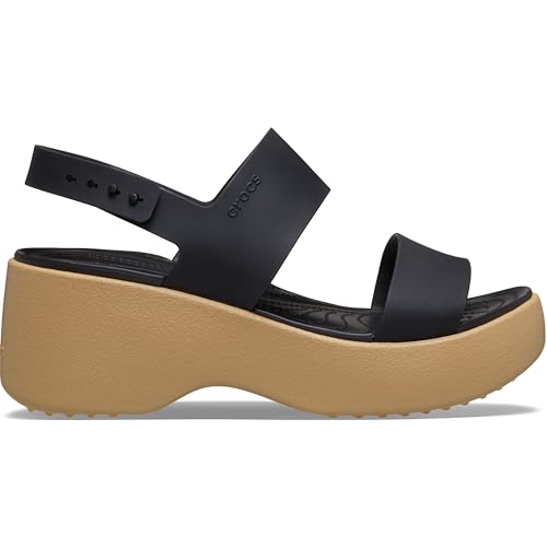 Crocs Brooklyn Sky Women Sandal (Color-Black | Size-7)