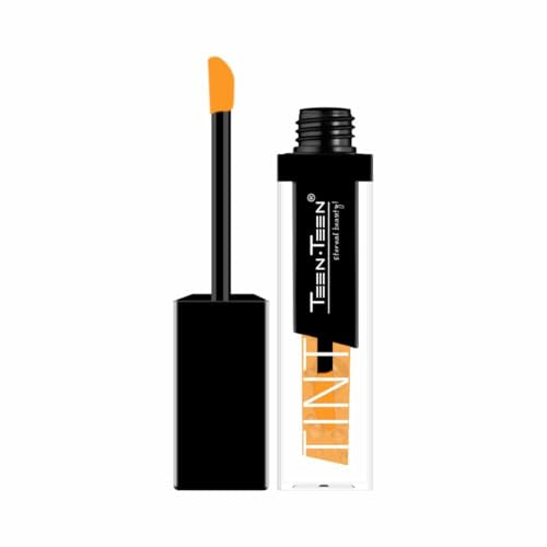 TEEN TEEN Lip Tint Seductive, Lightweight, Long Lasting, Hydrating & Natural Finish, Non-Sticky, Smooth Application, Glossy Shine, Nourishing Feel & All-Day Tint | Orange, 4ml