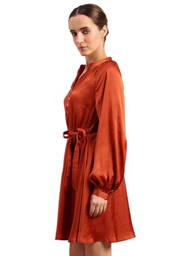 VERO MODA Women's Mini Dress Rust