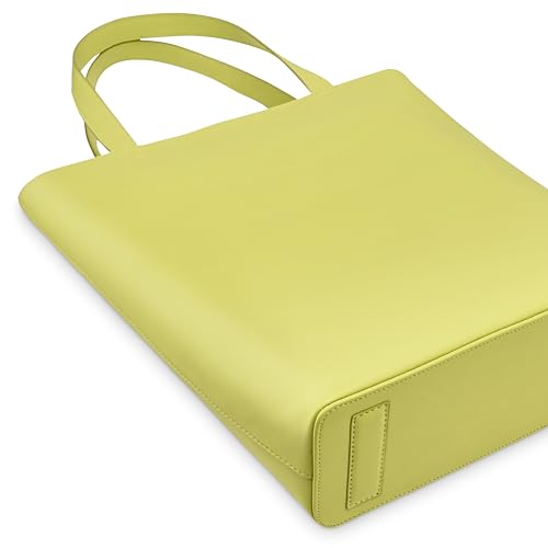 Fastrack Solid Structured Tote Bag for Women, Ladies and Girls | With Zipper Closure and Dual Handles