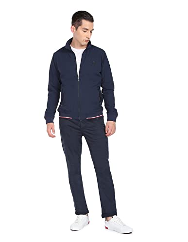 Arrow Men's Polyester Regular Jacket (ASAEJK4786_Olive_Medium)