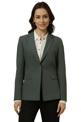 Allen Solly Women's Blazer (AHBZWRGPK88687_Grey
