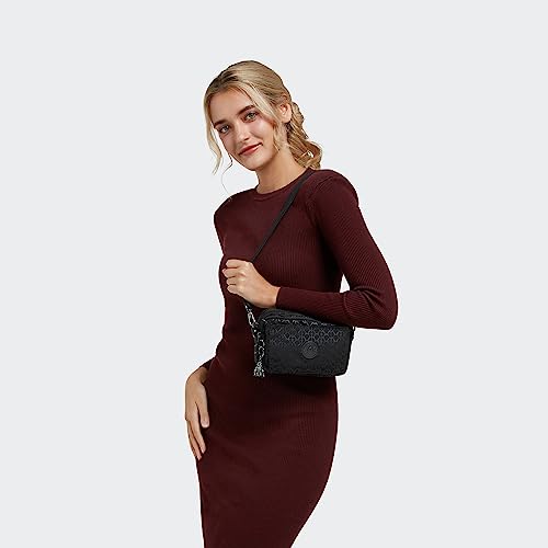 Kipling Abanu Multi Convertible Crossbody Bag, Signature Emb, 7.5"L x 5"H x 3.25"D