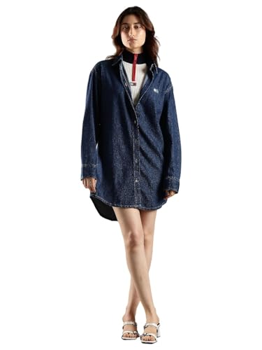 Tommy Hilfiger Cotton Classic Collar Denim Dress