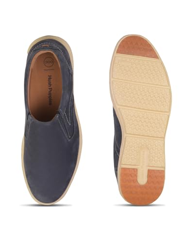 Hush Puppies Mens Black Slipon Style with Comfort and Elegance Perfect for Business Casual