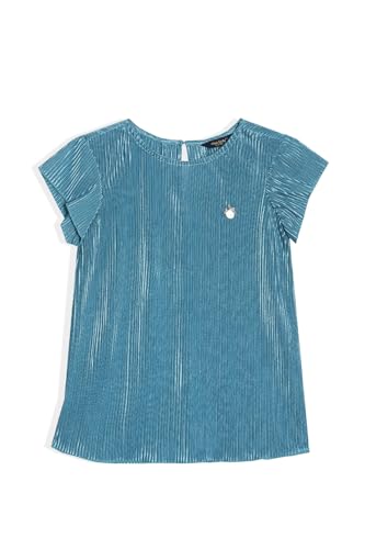 Allen Solly Girl's Regular Fit Blouse (AGTSERGFK45940_Blue