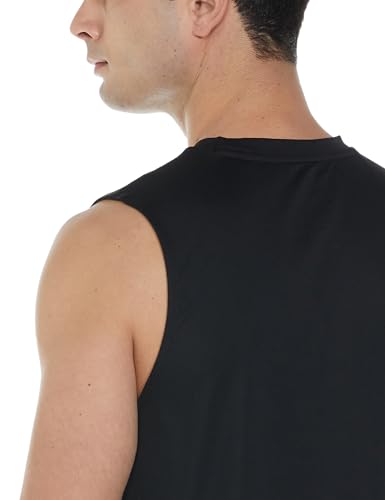 adidas Men Adi365 B Tank M Sports Tops, Black, Large