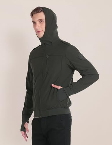 U.S. Polo Assn. Men's A-Line Coat (USJCK0409_Olive