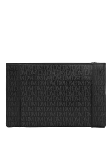 Da Milano Genuine Leather Black Clutch (1458S-B) (Small)