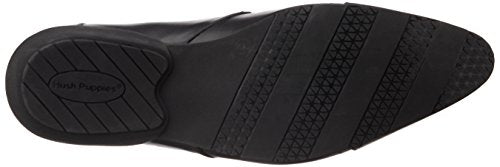 Hush Puppies Men's Frazer Slip On Black Leather Formal Shoes