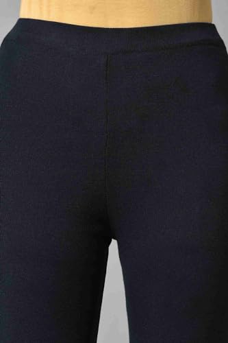 W Cotton Blend Strechable Flared Pants for Women | Cotton Blend Flared Pants for Women | Trousers for Women | W for Woman
