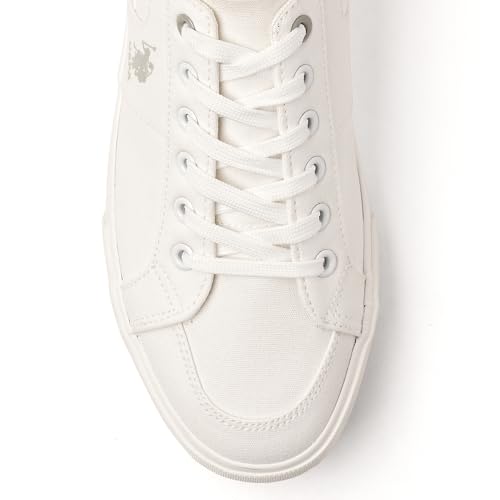 U.S. POLO ASSN. USPA | CLARKIN 10.0 | Stylish Casual Sneaker Shoes for Man White