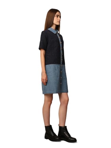 ONLY Women's Regular Fit Navy Dress