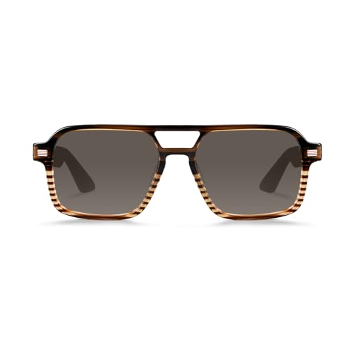 SANGSTRE Mozart Smart Audio Sunglasses Excellent Sound Quality Ultralight,Detachable Frame Front,Blue Light Blocking,Polarized UV400/Photochromic Lenses,Bluetooth Glasses for Men; Travel,Work,Meeting