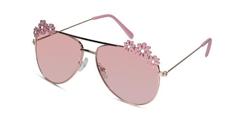 LensKandy Kids Sunglasses | Stylish Pilot Shape Sunglass for Girls | 100% UV Protected glasses | 03