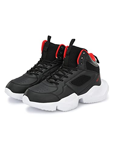 OFF LIMITS Transformer Black Glaze Boot Sneaker, Casual Shoe for Men, 7 UK