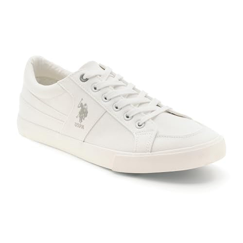 U.S. POLO ASSN. USPA | CLARKIN 10.0 | Stylish Casual Sneaker Shoes for Man White