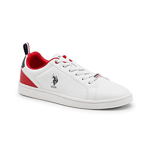 U.S. POLO ASSN. Mens |Stefan Wht|Off White Stylish Casual Sneaker Shoes for Man, 6 UK
