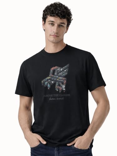 Status Quo Above The Clouds Neon Graphic T-Shirt