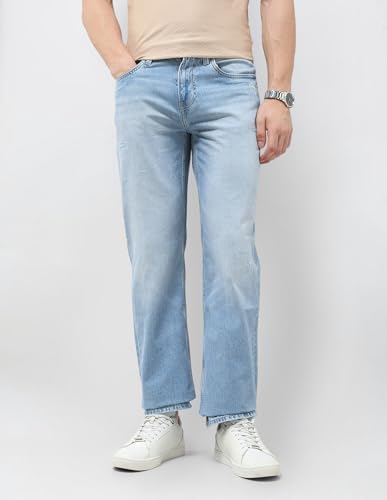 U.S. Polo Assn. Denim Co. Men's Shawn Relaxed Fit Blue Jeans (UDJEN1988_Blue_30)