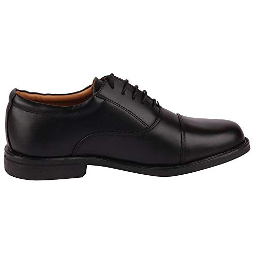 Bata Men's Lace Up Formal Shoes (Black, Numeric_7)