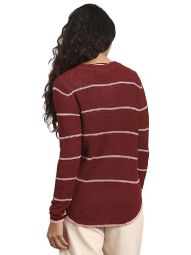 VERO MODA Women's Acrylic Round Neck Sweater