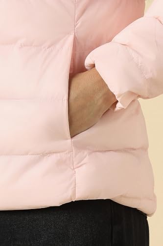 Women Pink Solid Casual Jacket