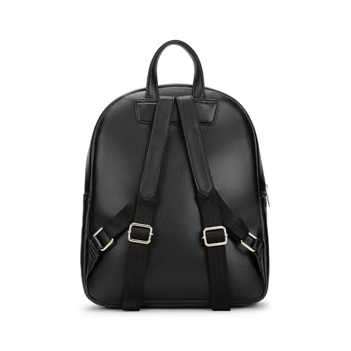 Fastrack Zipmode Backpack | Faux-Leather Women's Backpack | Tablet Compatible Up To 11" | Stylish Daypack With Quick-Access Pocket