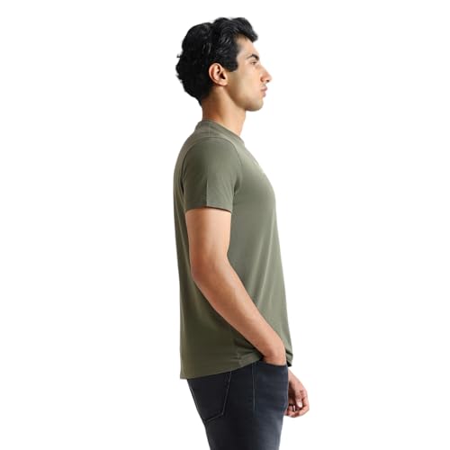 Pepe Jeans Men's Slim Fit T-Shirt (PM509881_Leaf Green