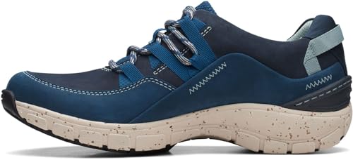Clarks Womens Wave Range Ap, Blue Combi, 6